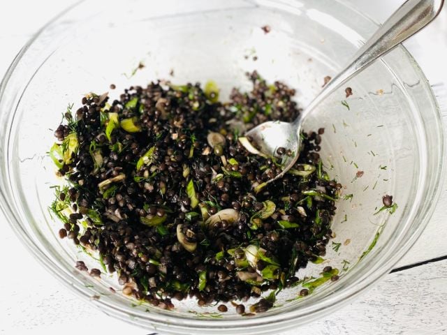 Beluga Lentil “Caviar” 