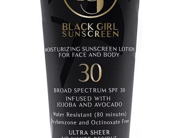 Black Girl Sunscreen Boosting Moisturizing Sunscreen Lotion, SPF 30